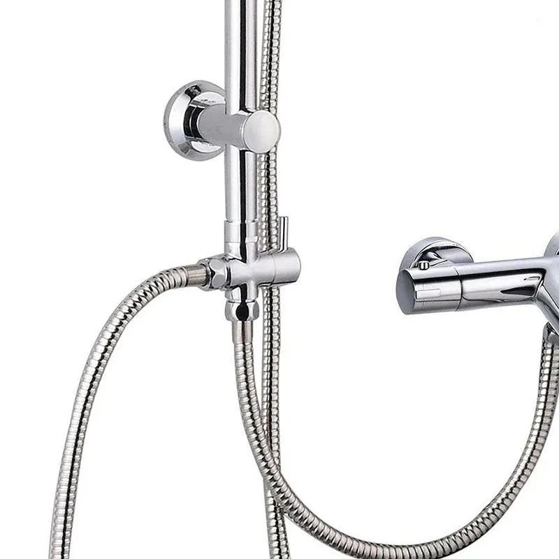 1/2inch 7/8 inch 1/4PCS Handheld Bidet Toilet Hand Faucet Sprayer Hanging Base Hook Head Hose Shower Adapter Diverter Set