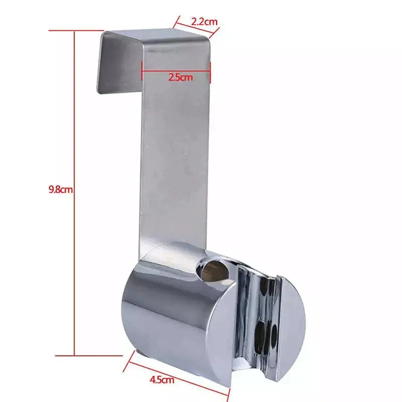 1/2inch 7/8 inch 1/4PCS Handheld Bidet Toilet Hand Faucet Sprayer Hanging Base Hook Head Hose Shower Adapter Diverter Set