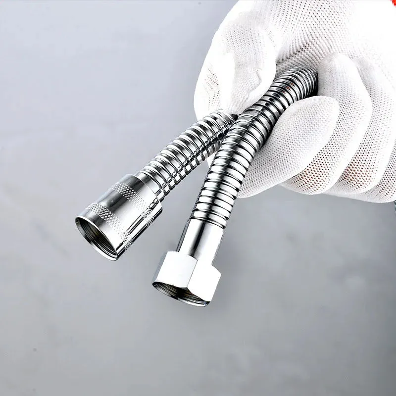 1/2inch 7/8 inch 1/4PCS Handheld Bidet Toilet Hand Faucet Sprayer Hanging Base Hook Head Hose Shower Adapter Diverter Set
