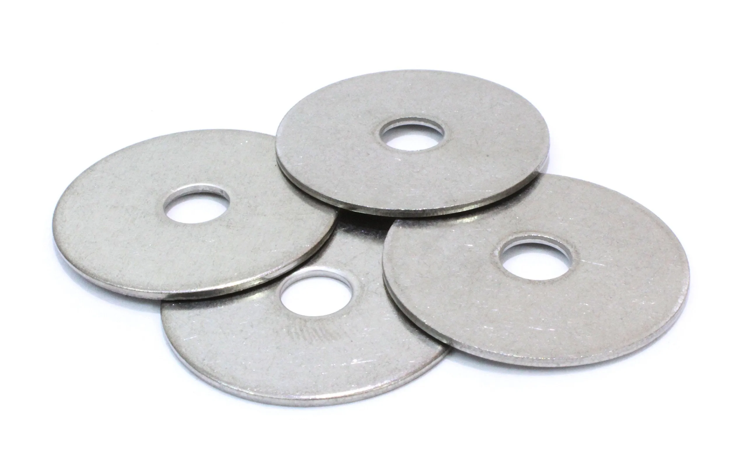 12" X 2" Od Stainless Fender Washer, (100 Pack) - Choose Size, By , 18-8 (304) Stainless