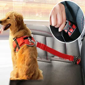 Adjustable Dog Car Safety Seat Belt
