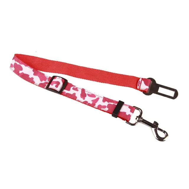 Adjustable Dog Car Seat Belts