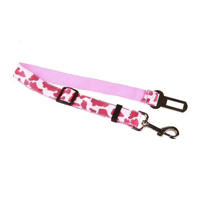 Adjustable Dog Car Seat Belts
