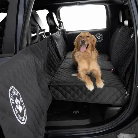 Back Seat Extender for Dogs, Medium 2024 Version  Make More Room for Your Pup  Waterproof, Door Protection, Machine-Washable & Holds Up to 400 lbs  Hard Bottom Car Seat Cover for Dogs