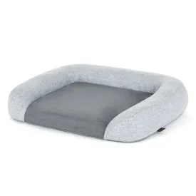 California Dreaming Memory Foam Lounger Pet Bed - Gray - Medium