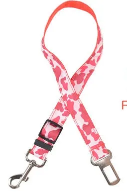 Camouflage Pet Safety Belt Outdoor