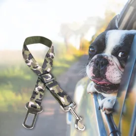 Camouflage Pet Safety Belt Outdoor