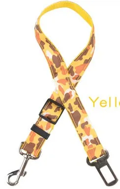 Camouflage Pet Safety Belt Outdoor