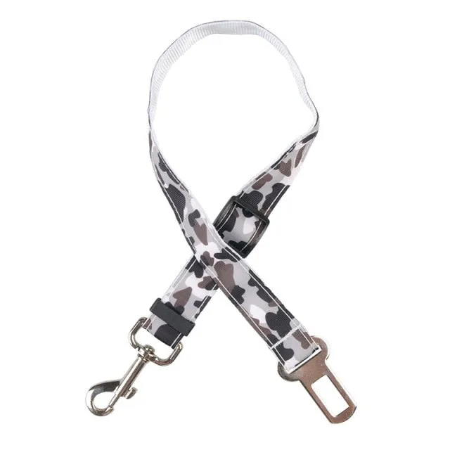 Camouflage Pet Safety Belt Outdoor
