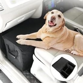 Car Seat Extender for Large Dogs, Front & Back Seat Extender for Dogs up to 180 LBS with Large Storage for SUV or Small Trucks, Gap Filler