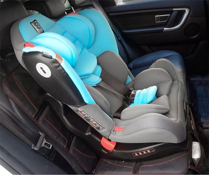 Car Seat Protector for Child Car Seat with Mesh Pockets