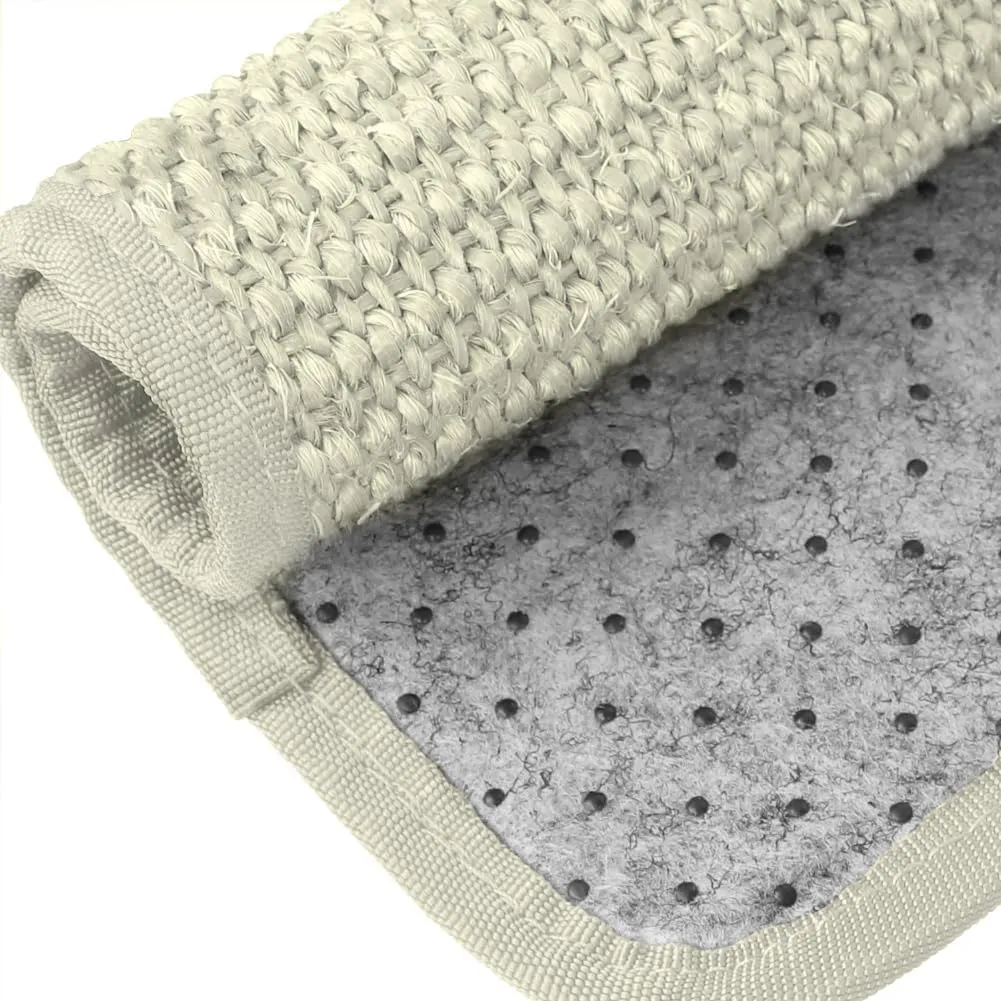 Cat Scratching Pad Natural Sisal Sofa Corner Furniture Protector Scratcher Mats Protecting Carpets and Sofas Couch Corner Furniture Anti-Slip Sisal Cat Repellent Mat for Sofa Bed Desk Legs