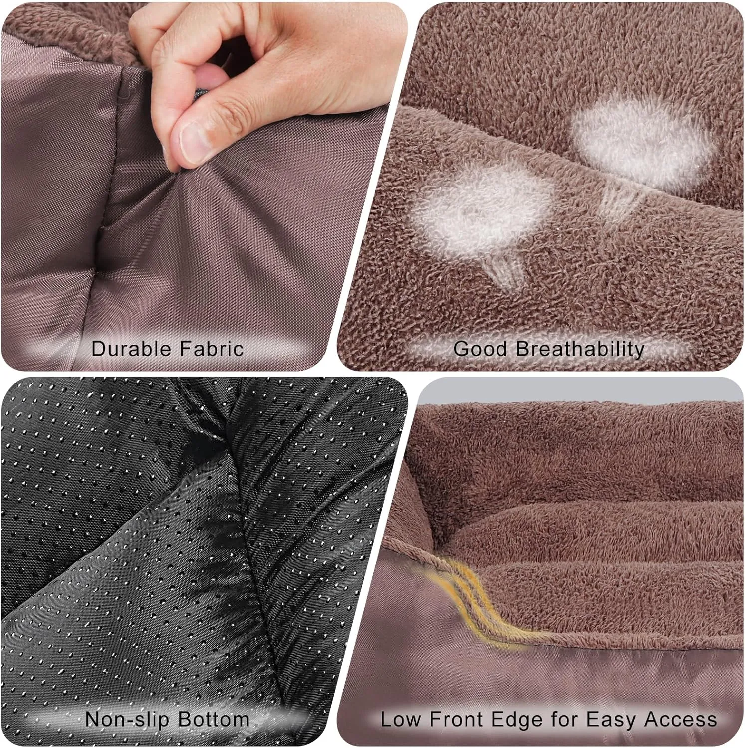 Dog Beds for Large Dogs, Pet Bed with Machine Washable Comfortable and Safety for Large Dogs