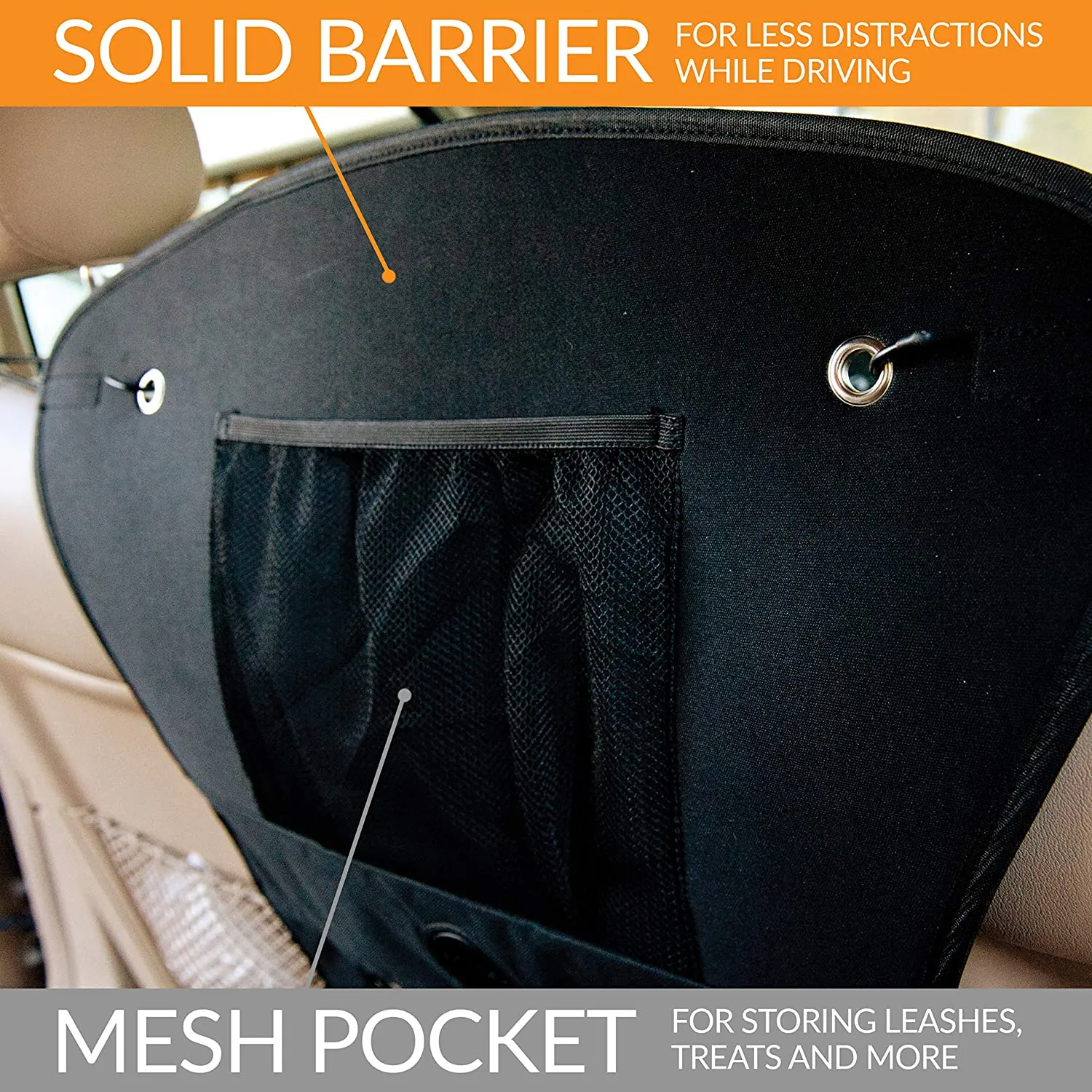 Dog Car Barrier - Pet Travel Safety Barrier - K&H Pet Products