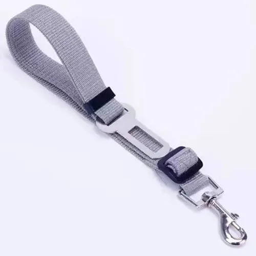 Dog Cat Car Safety Belt Adjustable Leash Vehicle Seat Belt Magic Clip