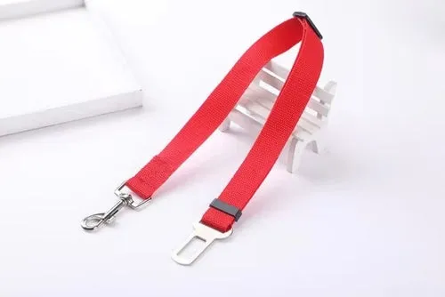Dog Cat Car Safety Belt Adjustable Leash Vehicle Seat Belt Pet