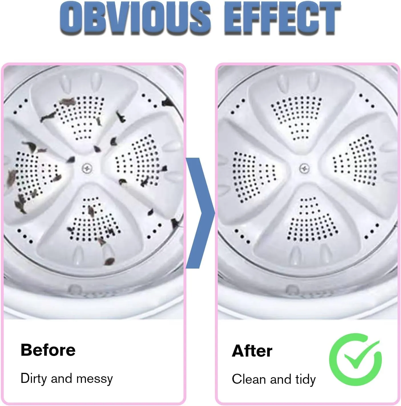 Floating Hair Filtering Mesh Removal, 2025 New Upgrade Reusable Pet Hair Remover for Laundry, Laundry Pet Hair Catcher for Washing Machine (6, Blue Pink)