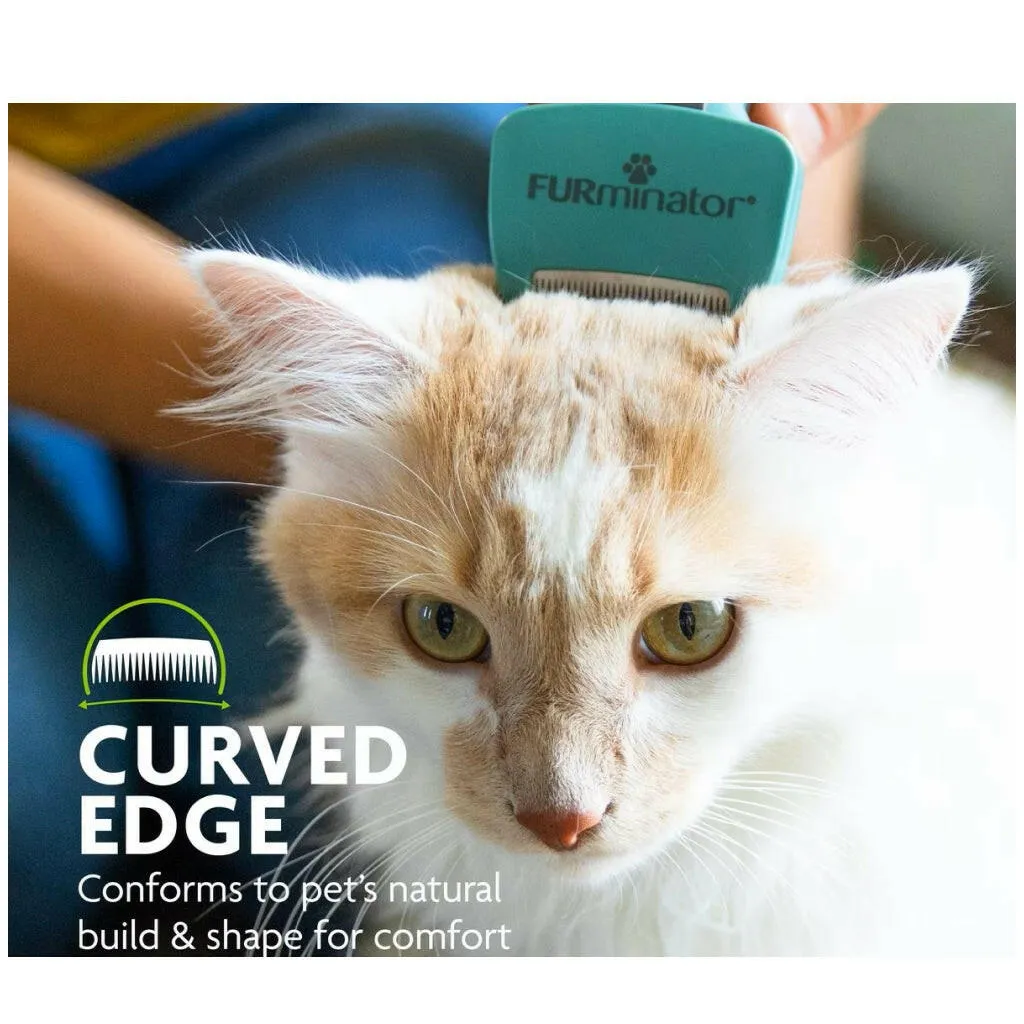 Furminator Short Hair De-Shedding Tool for Cats (Small)