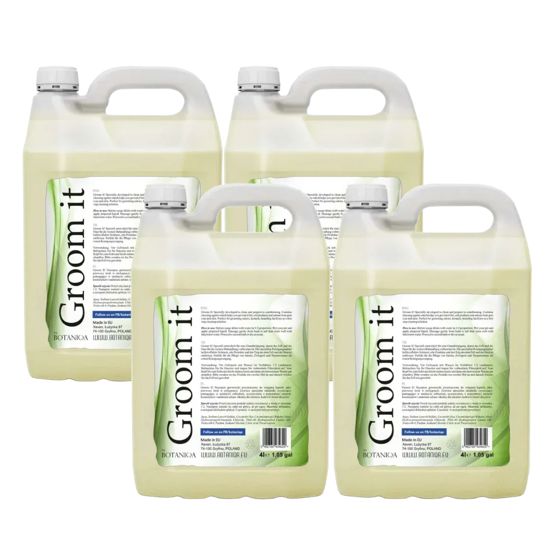 Groom It Gallon Set of 4 by Botaniqa