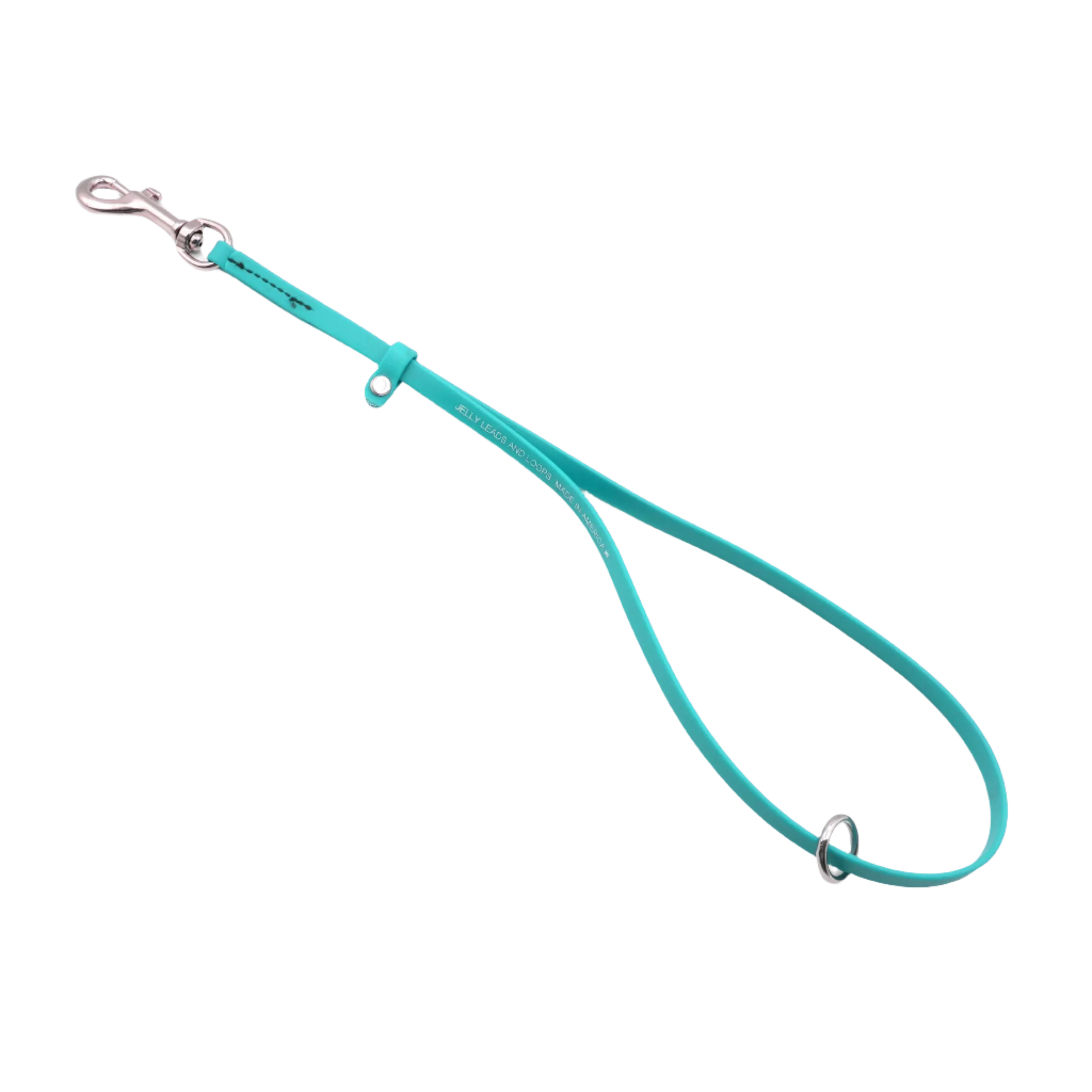 Grooming Loop 3/8"x18" With Ring Teal by Jelly Pet