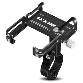 GUB P10 Aluminum Bike Phone Holder(Black)
