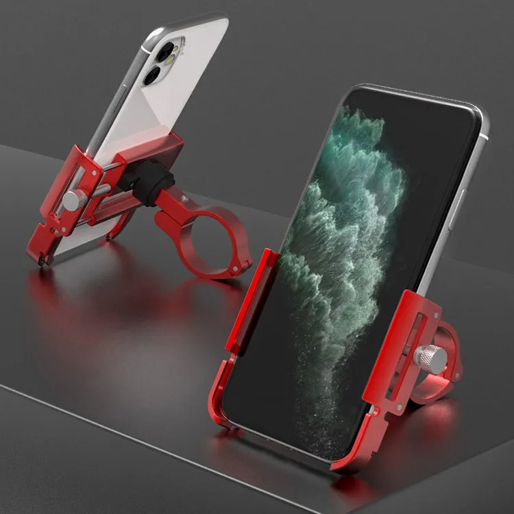 GUB P30 Aluminum Bike Phone Holder(Titanium Color)