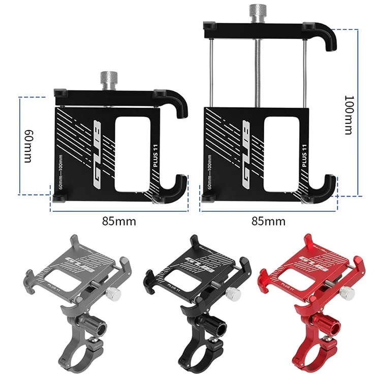 GUB Plus 11 Rotatable Bicycle Phone Holder(Titanium Color)