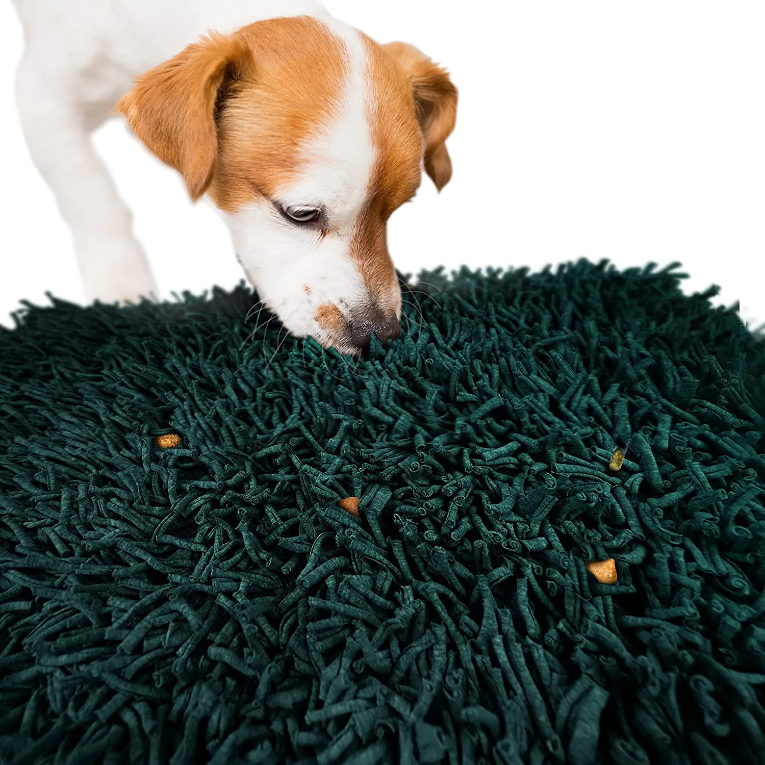 Jayayelle Large Snuffle Mat for Dogs A Natural Foraging 32"x20" Gray