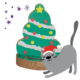 Kazoo Christmas Tree Cardboard Cat Scratcher***
