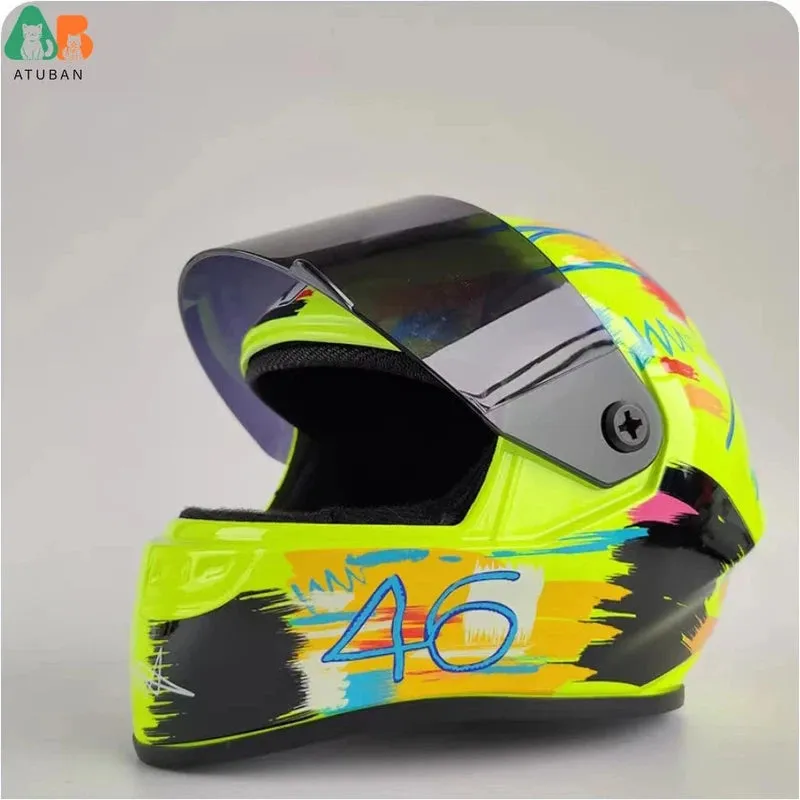 Mini Pet Motorcycle Helmet for Cats and Dogs