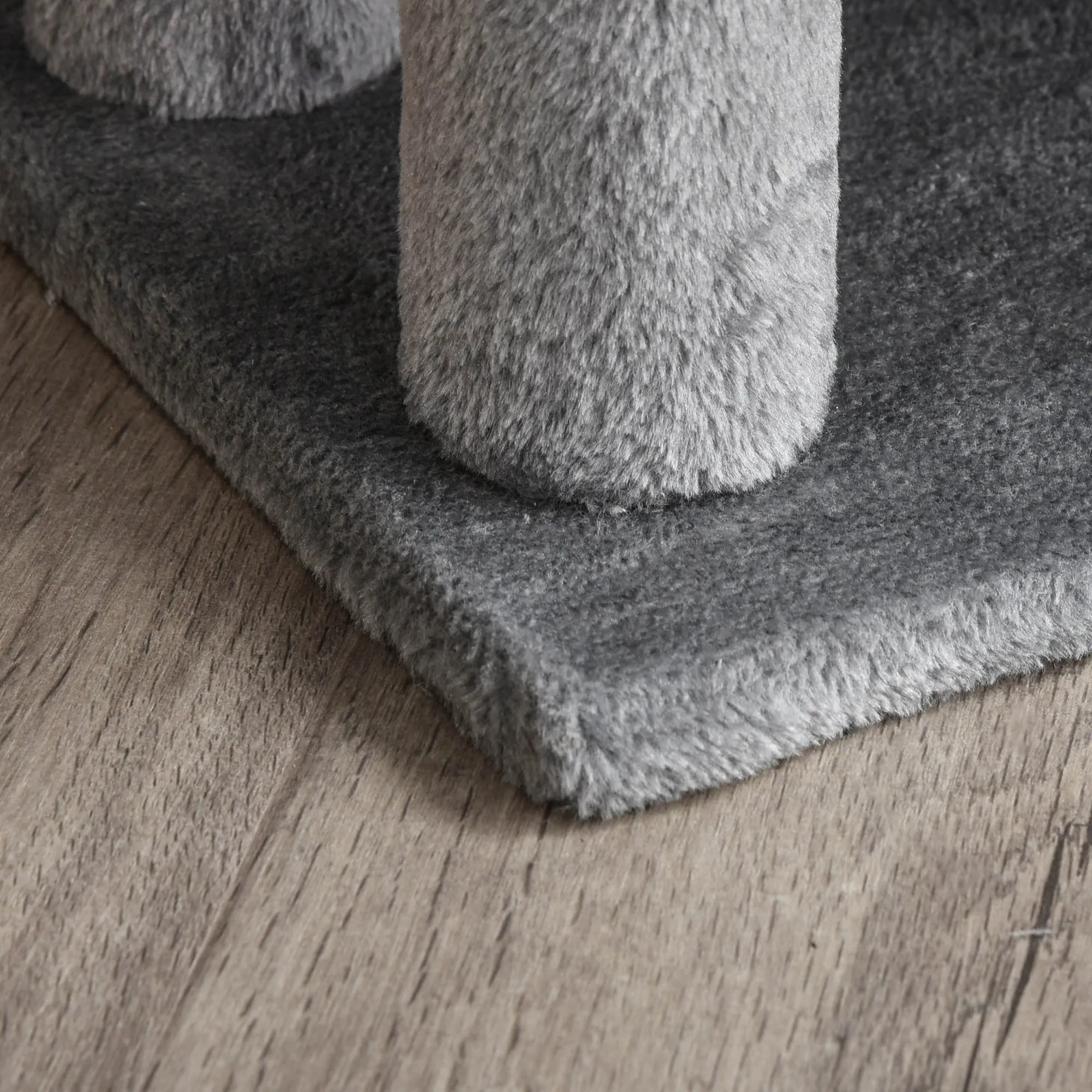 PawHut Pet Stairs with 3-step Stair, Scratching Posts, Platforms, Toy Ball