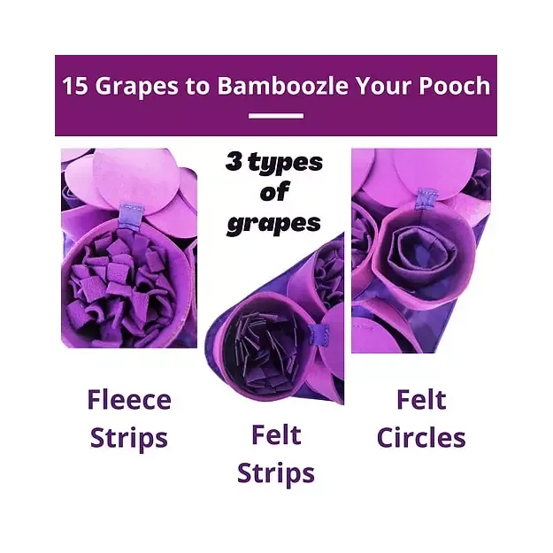 Pawz N Dogz Snuffle Mat - Forbidden Grapes - Level 4