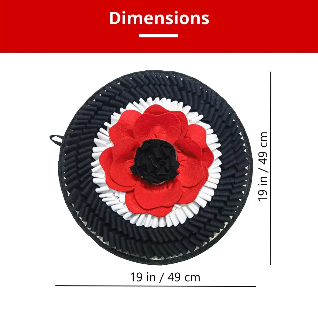 PawzNDogz | Flower Power™ Anti-Bite Snuffle Mat | Challenge Level 3