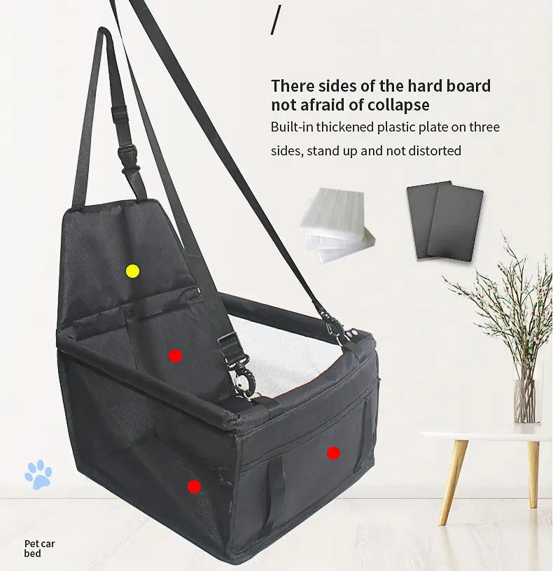 Pet Car Carrier Seat Bag Waterproof Basket Folding Hammock High quality Carriers Bag For Cat Dogs Safety Travelling Mesh Bags