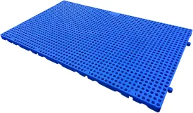 Plastic Pallets, Waterproof Storage Lightweight Grid Pad, Breathable Floor Racks Tray, Warehouse Pet Pad for Garage Basement, Easy to Stack,1pcs 100x70x5cm (5pcs 100x60x3cm)