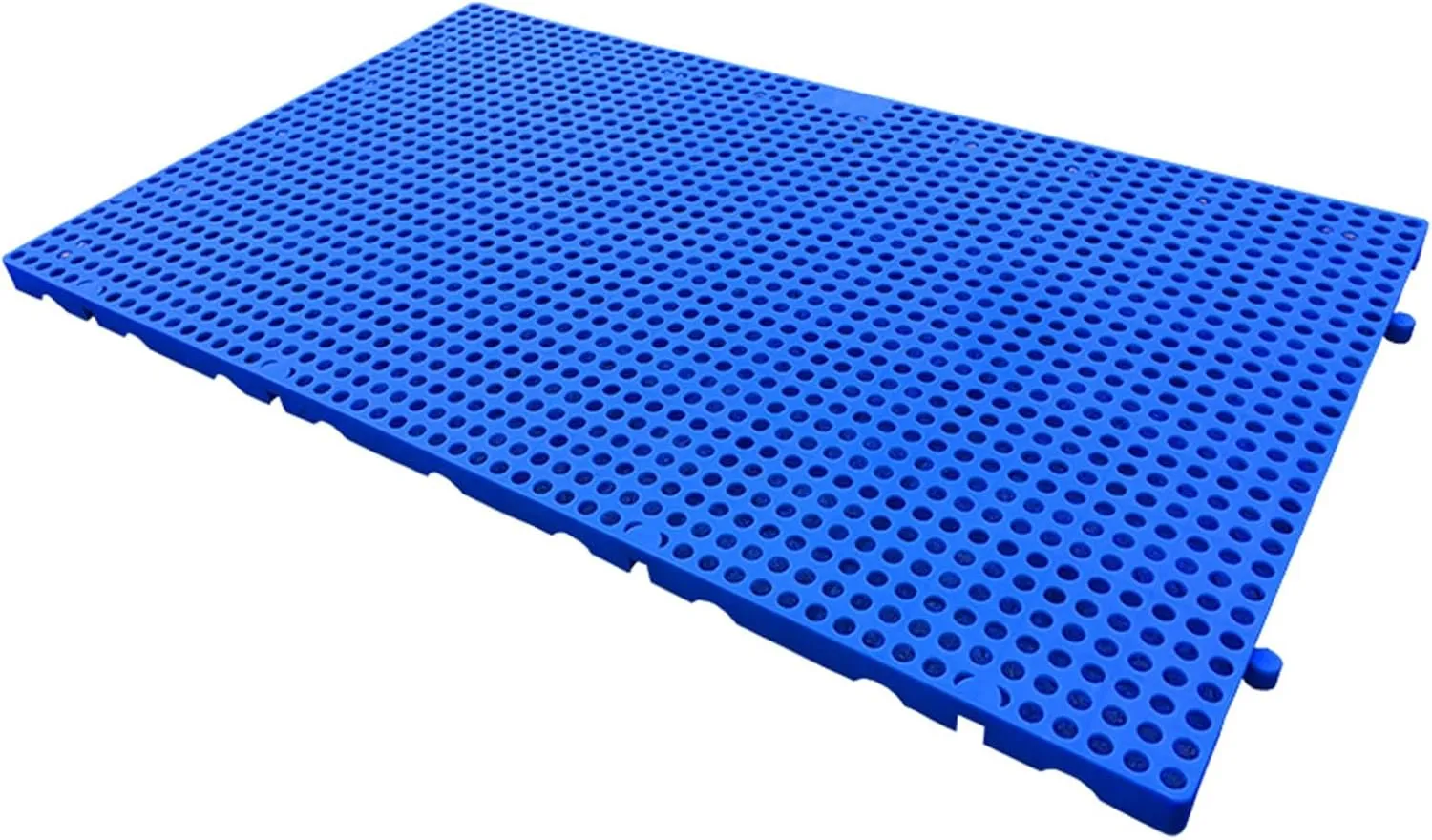 Plastic Pallets, Waterproof Storage Lightweight Grid Pad, Breathable Floor Racks Tray, Warehouse Pet Pad for Garage Basement, Easy to Stack,1pcs 100x70x5cm (5pcs 100x60x3cm)