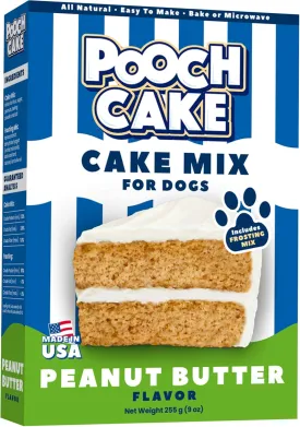 Pooch Cake Dog Birthday Cake Mix, Peanut Butter Flavor