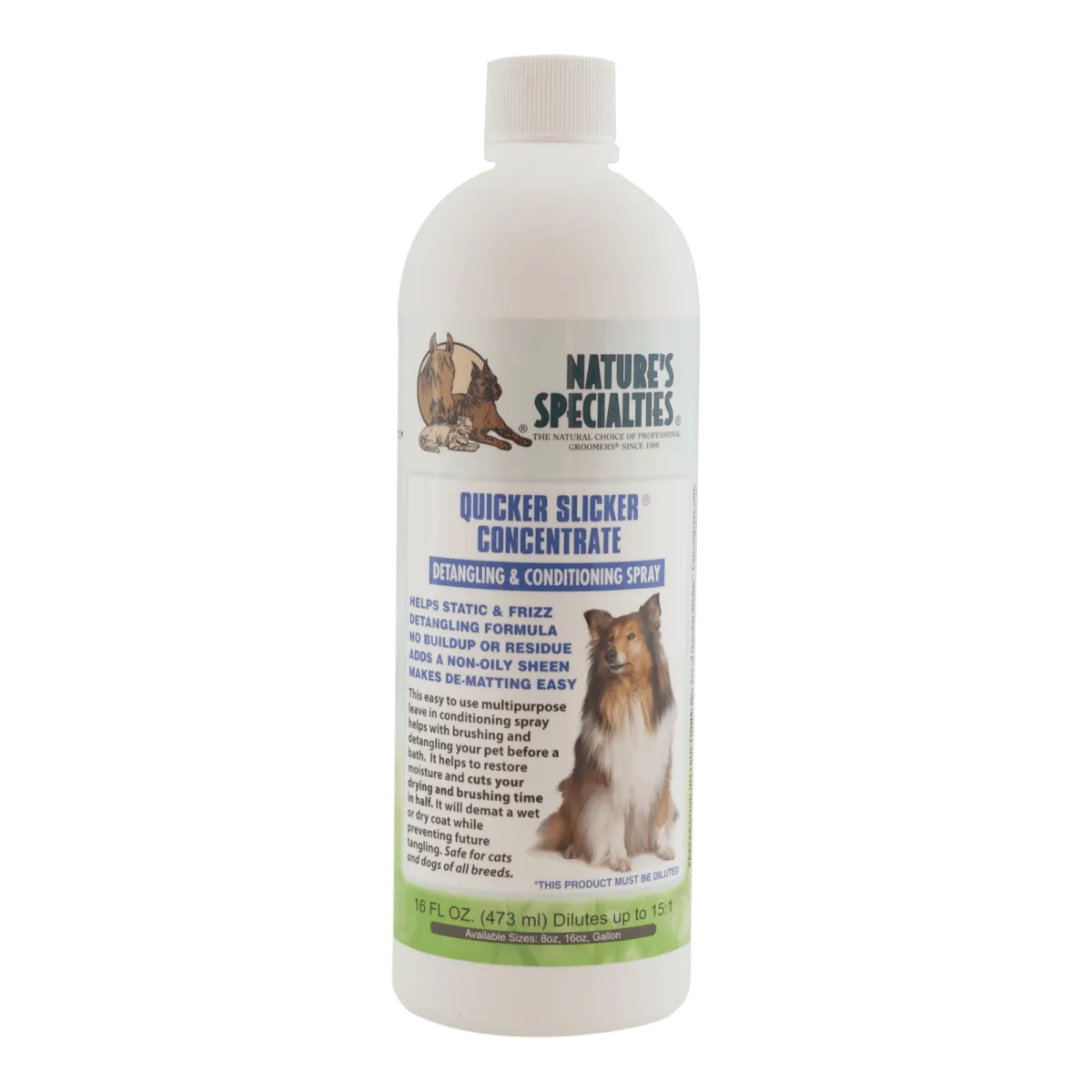 Quicker Slicker Concentrated Conditioner 16oz by Nature's Specialties