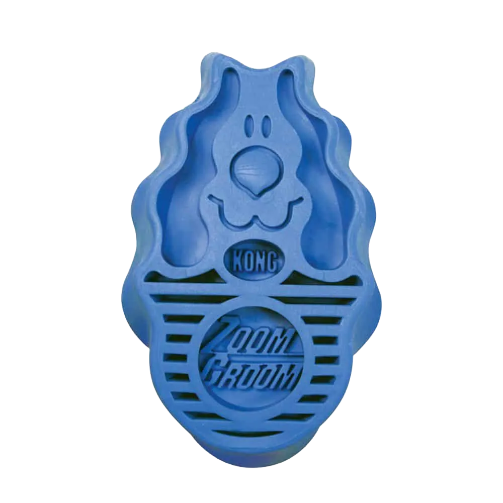 Small Bathing Brush for Puppies Blue by ZoomGroom