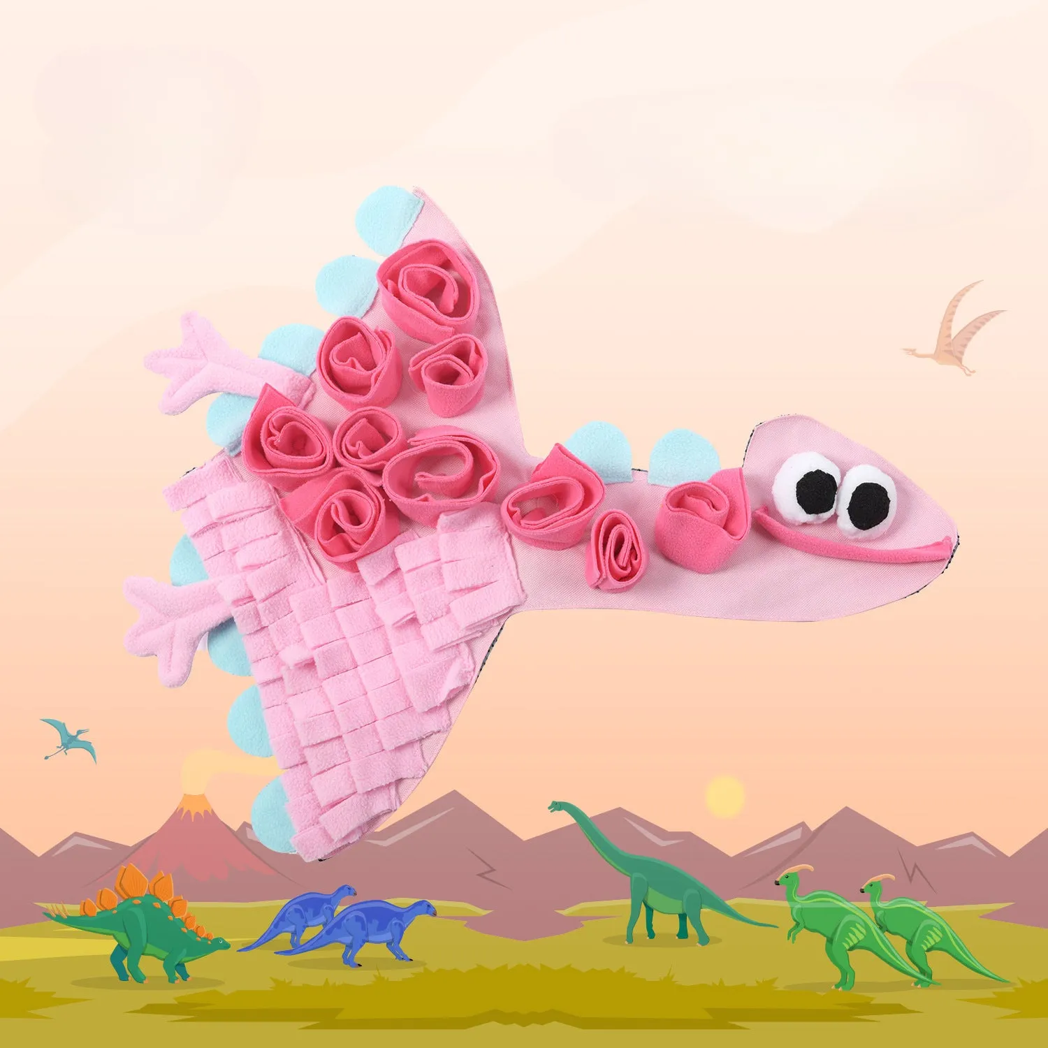 Snuffy - Playful Dinosaur Snuffle Mat