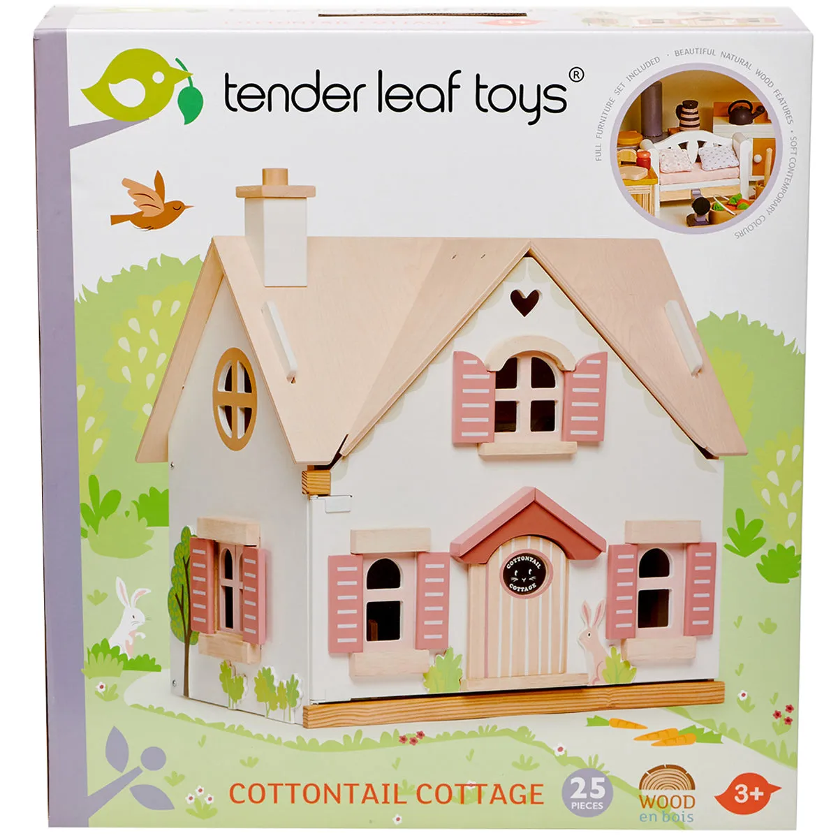 Tender Leaf Dolls House - Cottontail Cottage