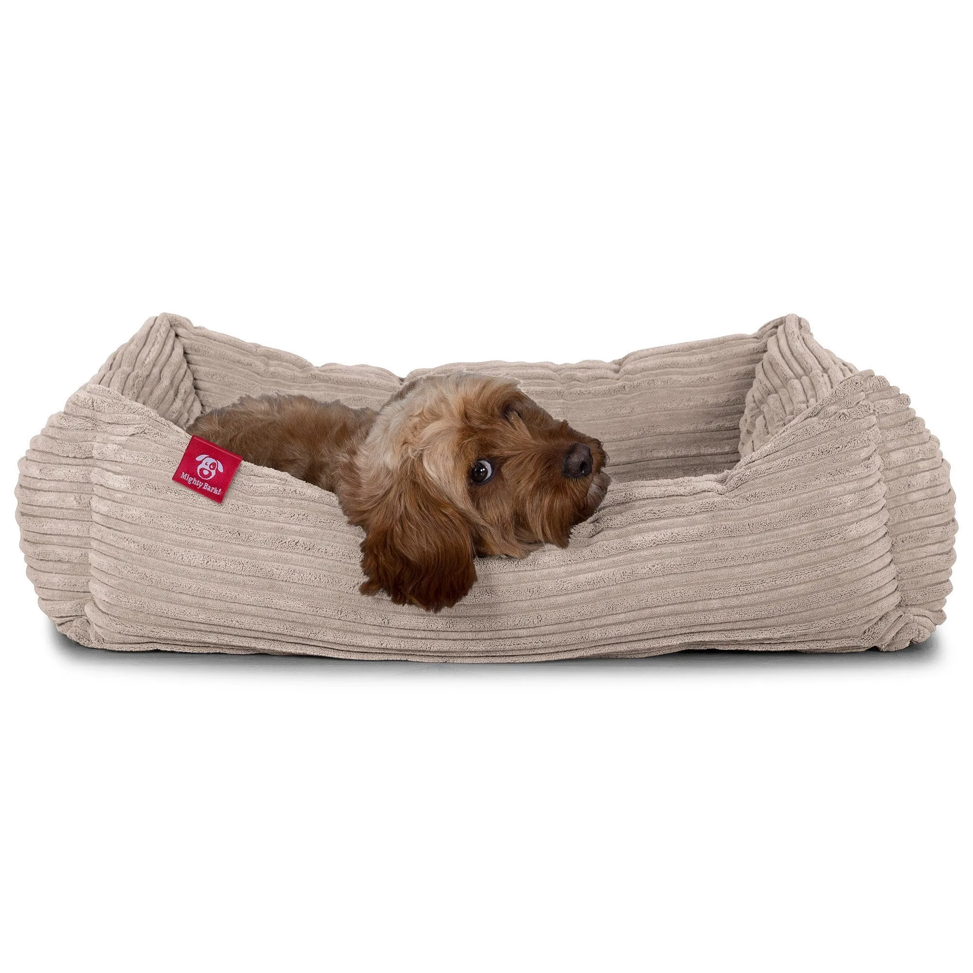 The Nest - Orthopedic Memory Foam Dog Bed - Cord Mink