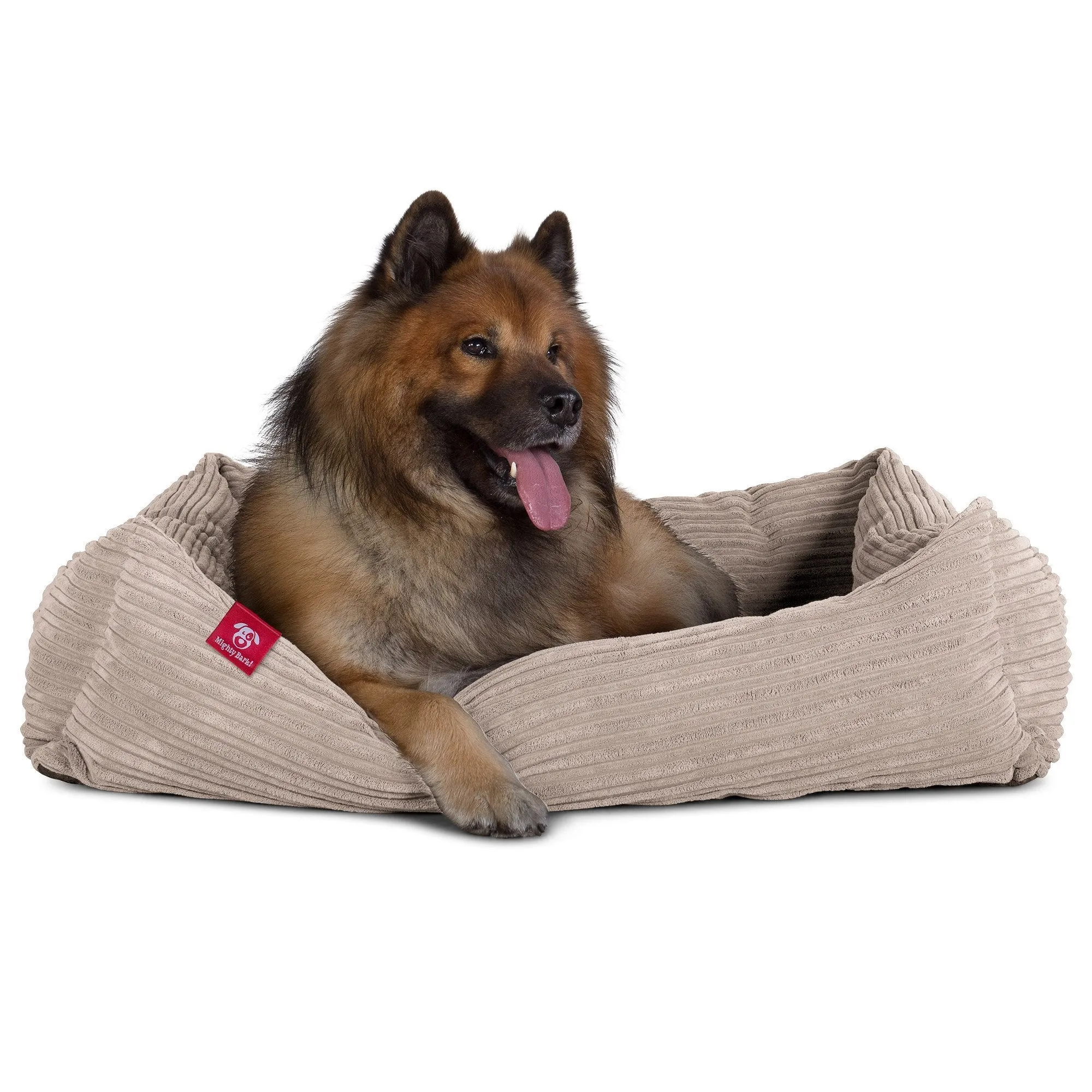 The Nest - Orthopedic Memory Foam Dog Bed - Cord Mink