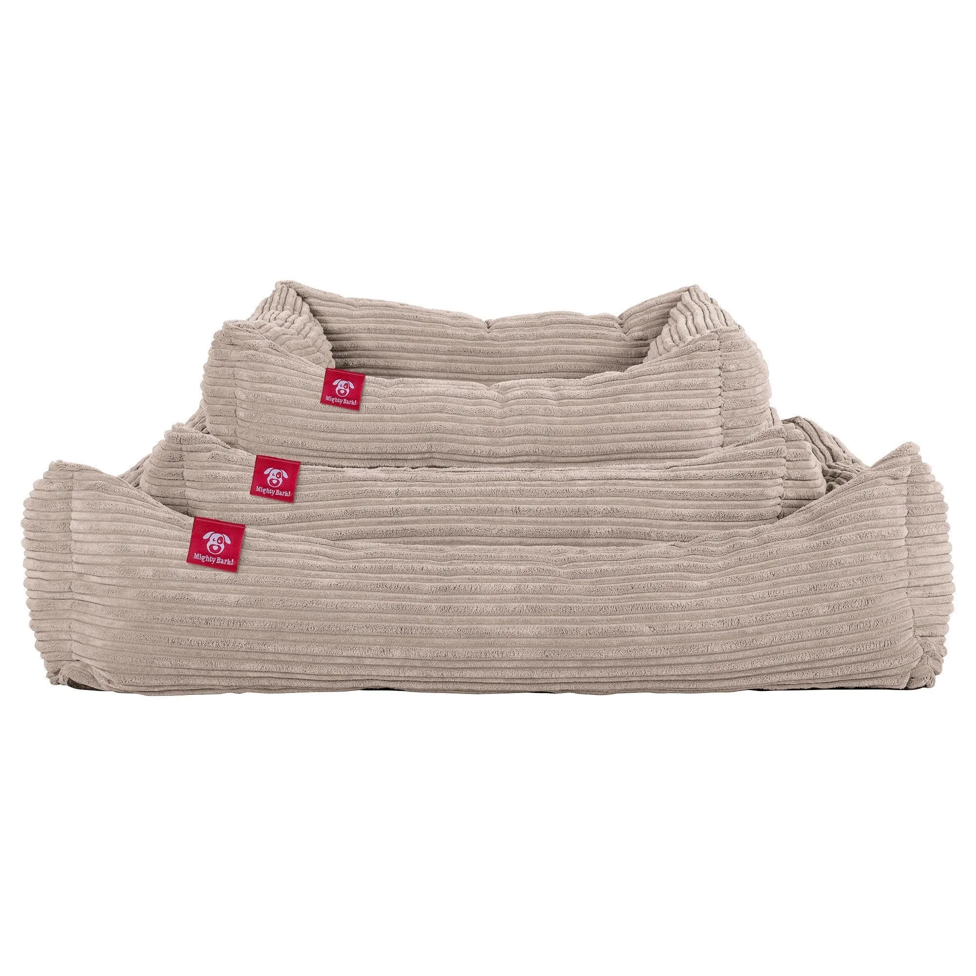 The Nest - Orthopedic Memory Foam Dog Bed - Cord Mink