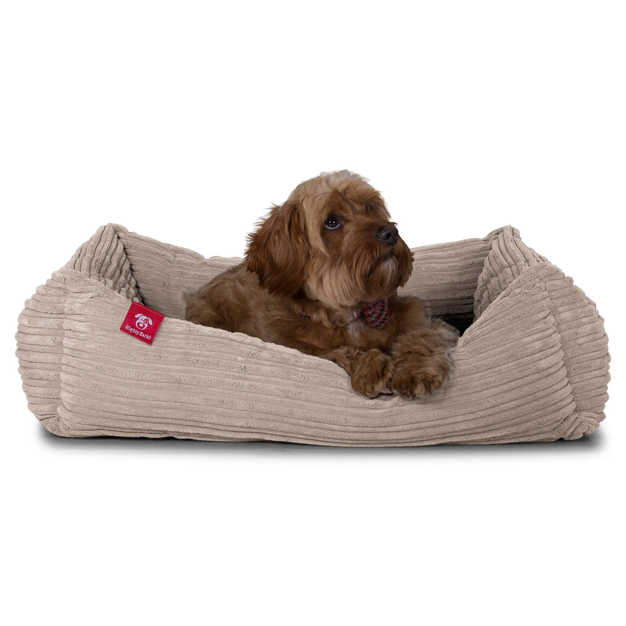 The Nest - Orthopedic Memory Foam Dog Bed - Cord Mink