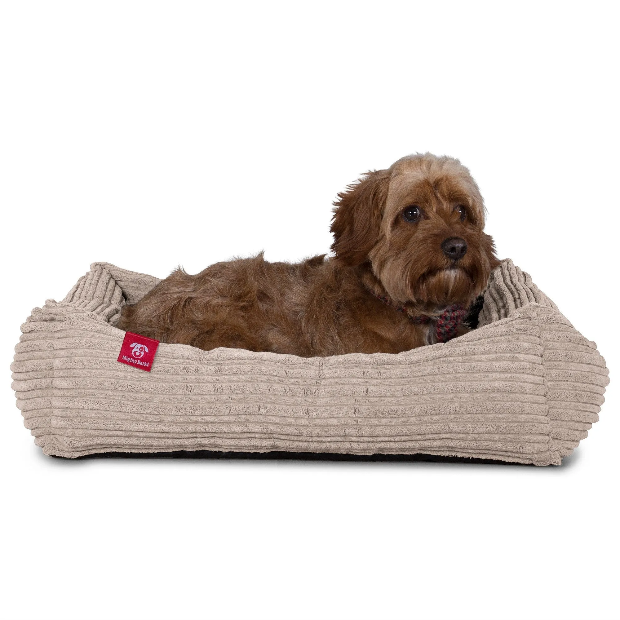 The Nest - Orthopedic Memory Foam Dog Bed - Cord Mink