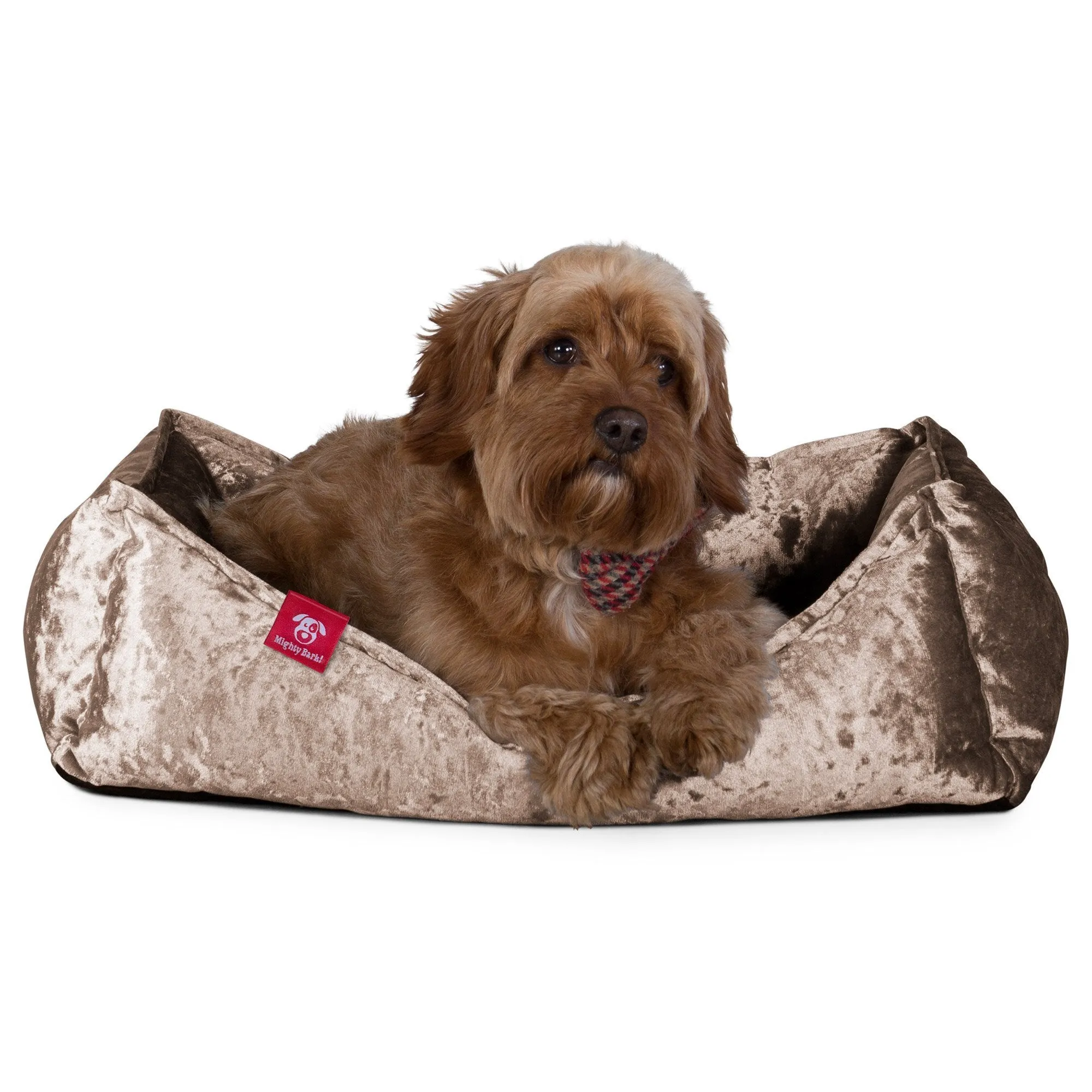 The Nest - Orthopedic Memory Foam Dog Bed - Glitz Truffle