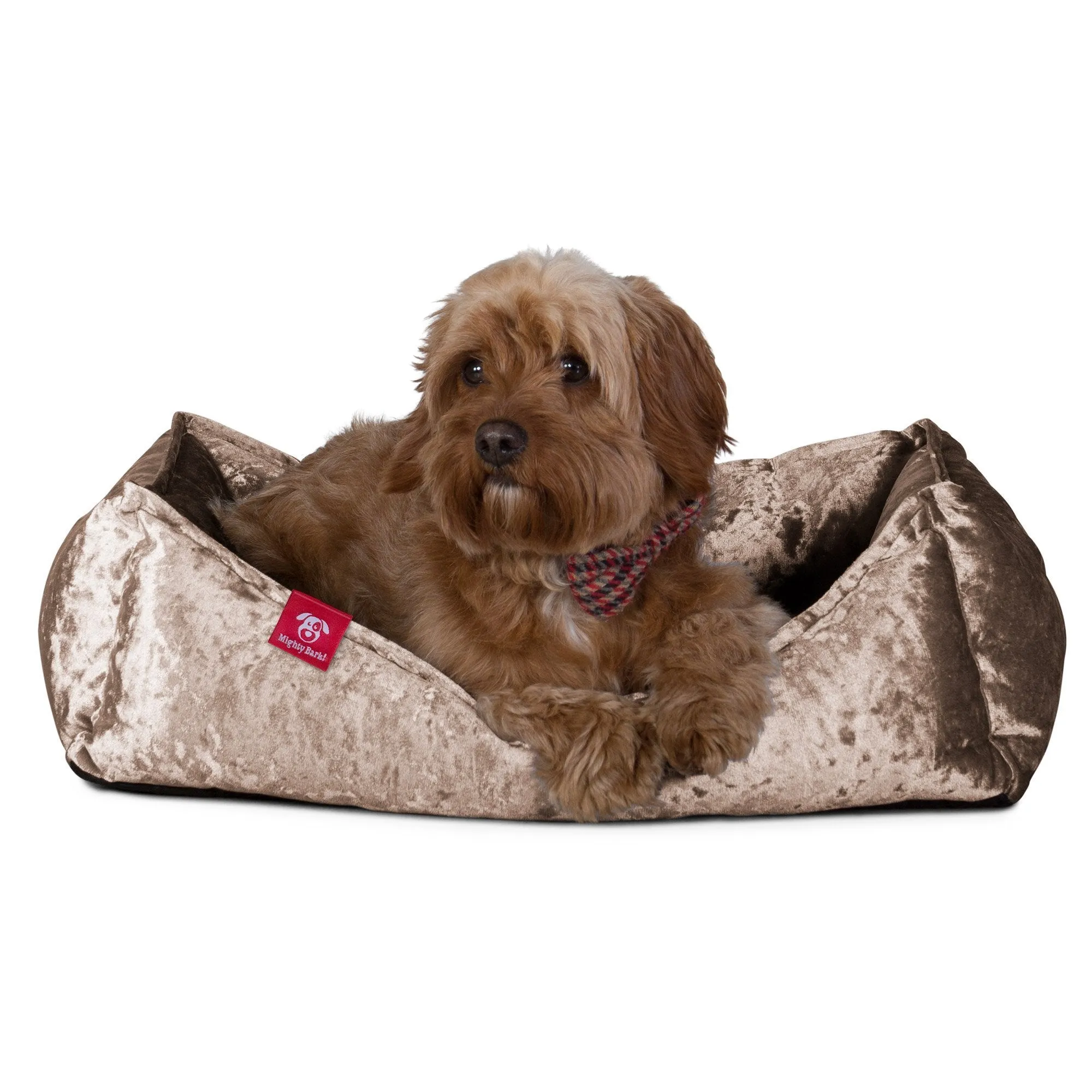 The Nest - Orthopedic Memory Foam Dog Bed - Glitz Truffle