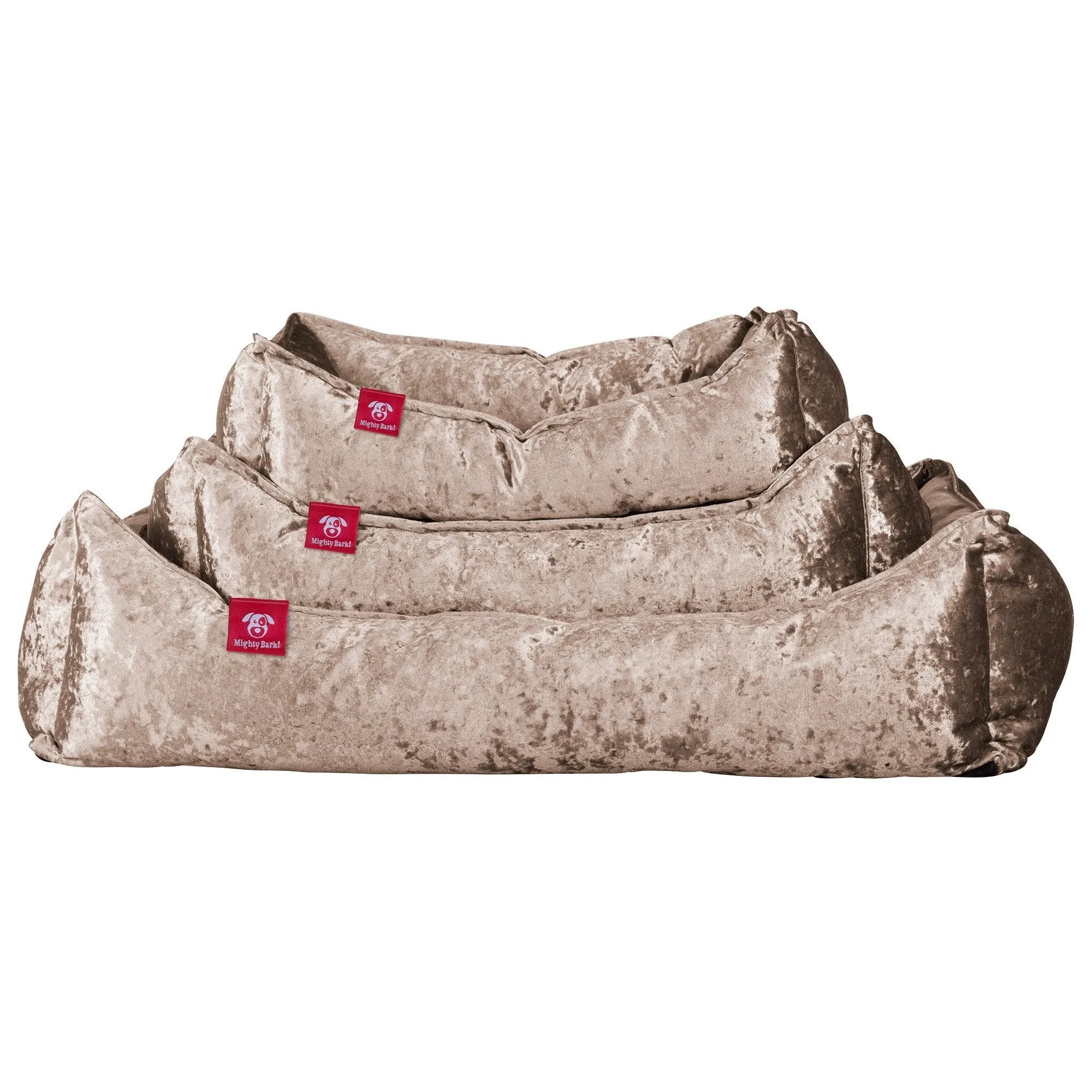 The Nest - Orthopedic Memory Foam Dog Bed - Glitz Truffle