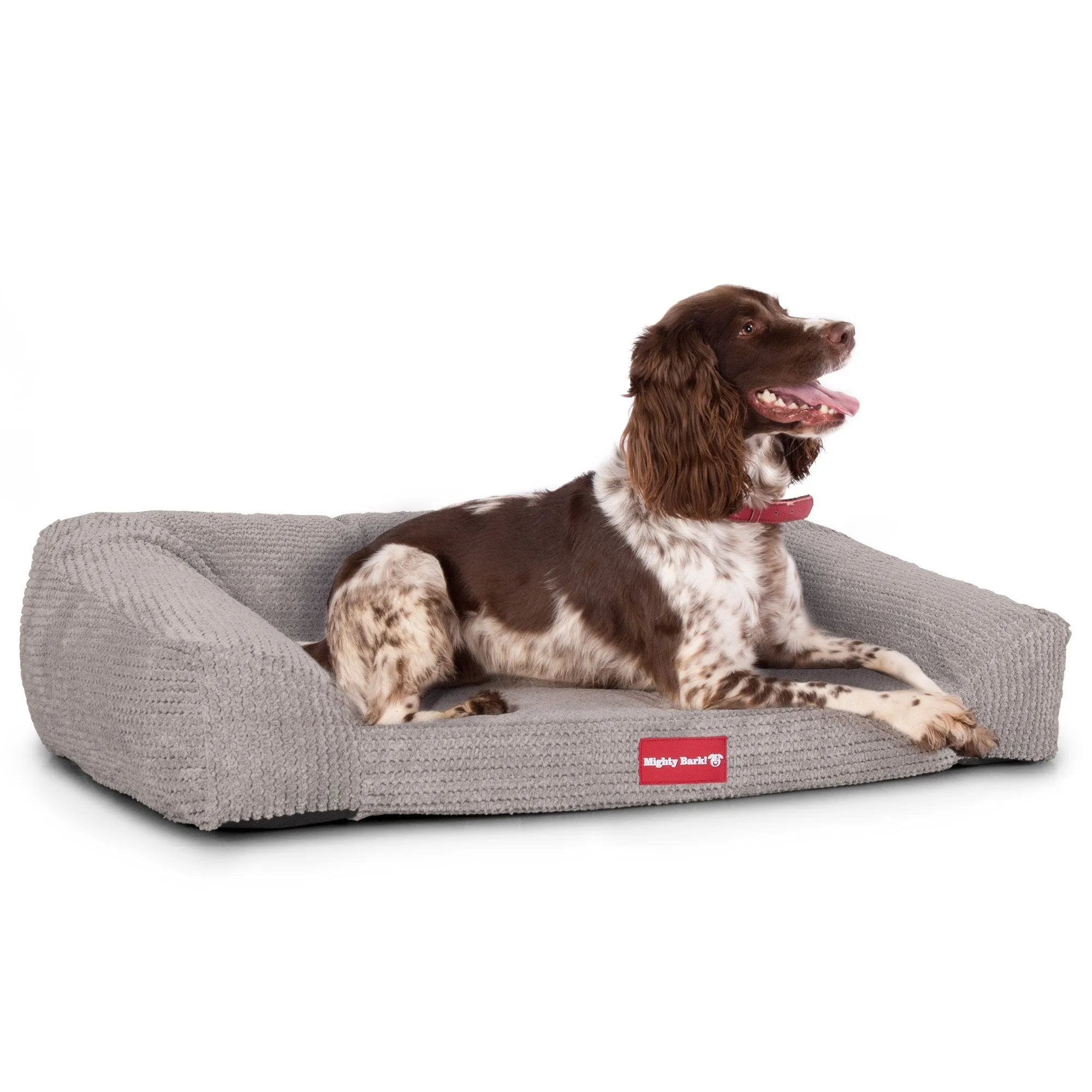 The Sofa - Orthopedic Memory Foam Sofa Dog Bed - Pom Pom Mink
